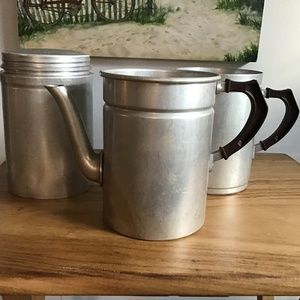 Vintage 12 Cup Espresso Coffee Pot Made In Italy For the best coffee ever